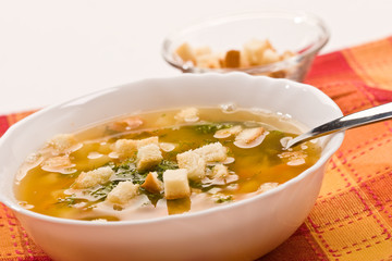 Pea soup
