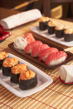 Japanese Sushi Seafood