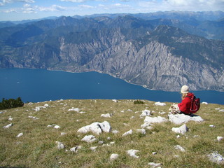 panorama z Monte Baldo