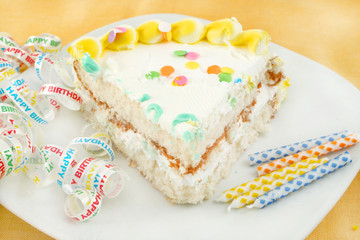 slice of birthday cake