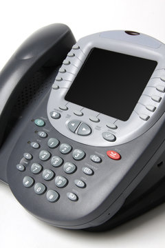 Modern office telephone