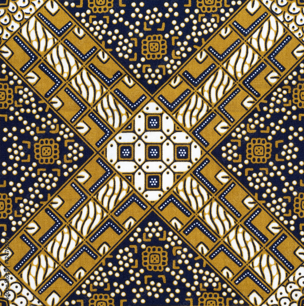 Poster Batik background