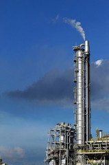 refinery chimney