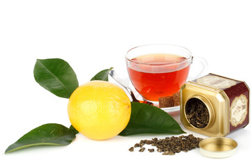 Lemon and tea