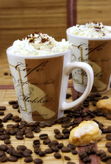 Kaffee mit Sahne