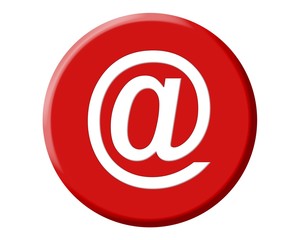 Arobase AT email symbol illustration