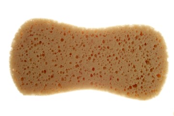 artificial bath sponge texture for bathing