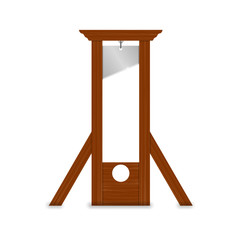 guillotine (weisser hintergrund)