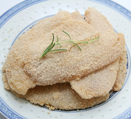 panierte Fischfilets