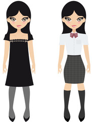 Japan School Girl