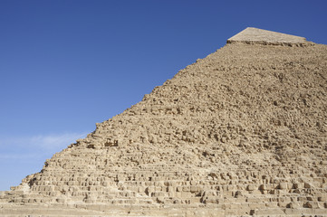 Fototapeta na wymiar Wielka Piramida Chefrena w Gizie
