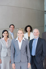 Team of business people