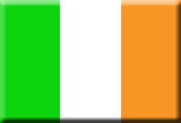 Fototapeta premium Bandera de Irlanda