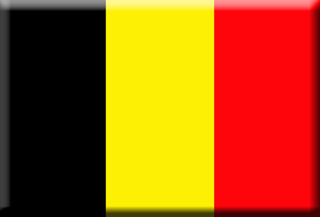 Fototapeta premium Bandera de Belgica