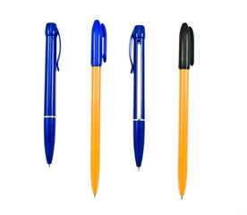 Fototapeta premium A set pens