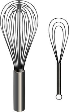 Two whisks