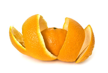 Fototapeta na wymiar Orange isolated