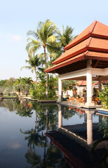 Obraz premium Tropical resort