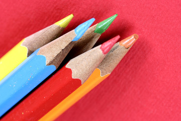 Fototapeta premium Sharp pencils