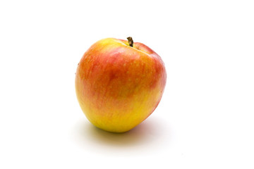 Gold and Red Apple