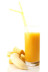 Banana and juice