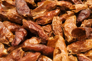 Dried red peppers