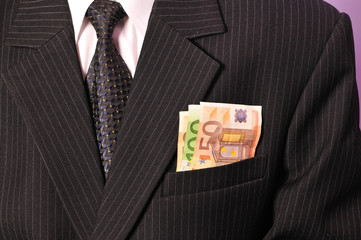 Businessman in suit