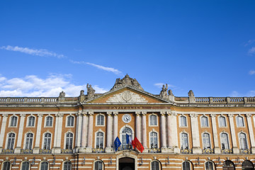Fototapeta na wymiar Le Capitole de Toulouse, France
