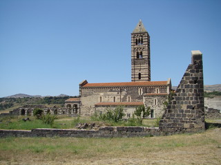 Kościół Santissima Trinita di Saccargia na sardynii