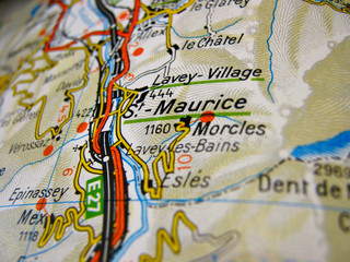 cartina st Maurice
