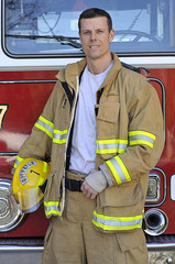 Fire lieutenant portrait