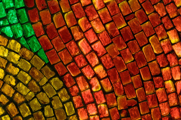 painted glass background