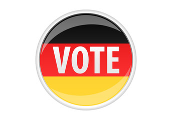 Deutschland - Wahlsticker