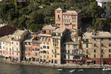 Fototapeta na wymiar zobacz Portofino, Liguria, Włochy