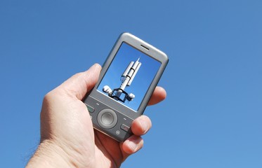 Téléphone portable et antenne relais
