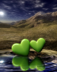corazones verdes © juanjo