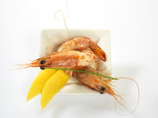 sea food appetizer still life