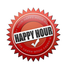 Fototapeta premium happy hour