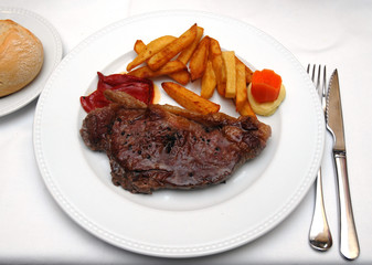 solomillo de buey a la brasa