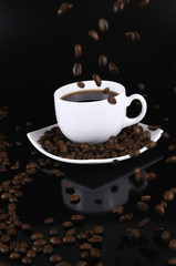 Hot coffee