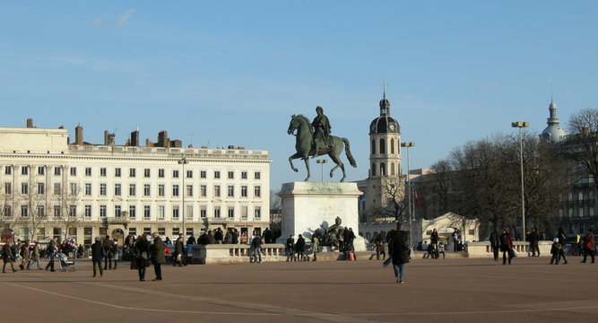 Place Bellecour, Lyon, France