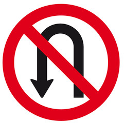 PlacaTr&acirc;nsito - Proibido Retornar a esquerda