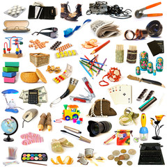 Big set of objects