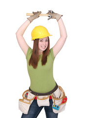 construction woman
