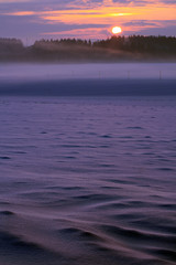 Winterlandschaft in Bayern