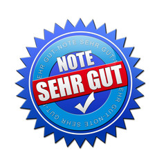 note sehr gut