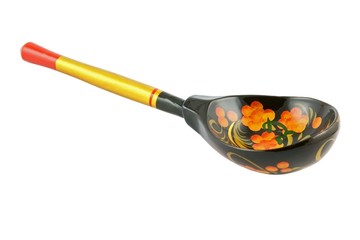 Old traditional russian isolated on white