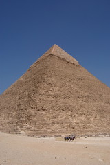 Fototapeta na wymiar Chephren Pyramide bei Giseh