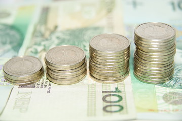 Growing polish zloty