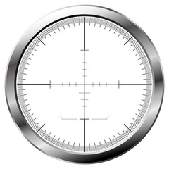 Sniper - isolated on white